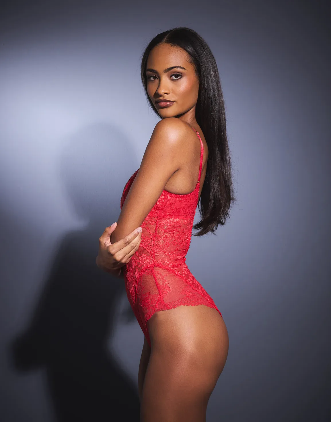 Arden Bodysuit Red | Agent Provocateur