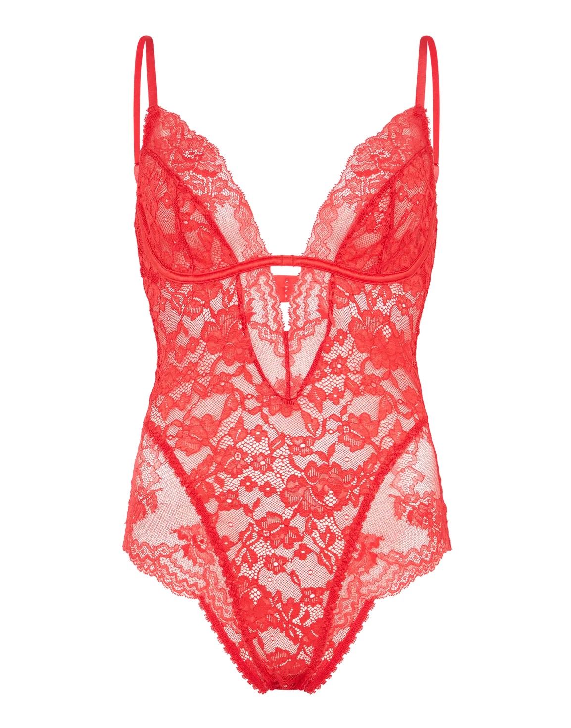 Arden Bodysuit Red | Agent Provocateur