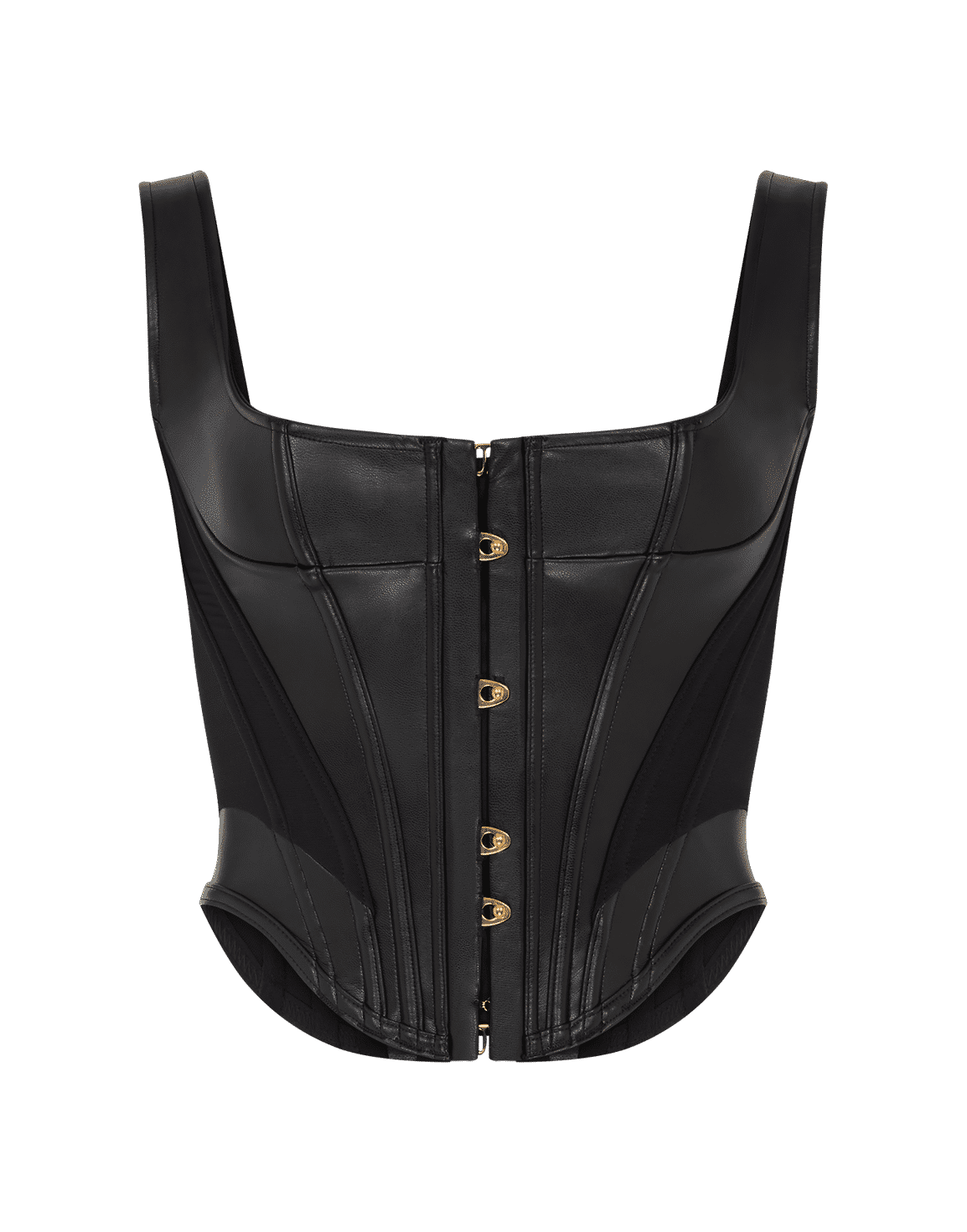 Zena Pvc Corset Top Black | Agent Provocateur