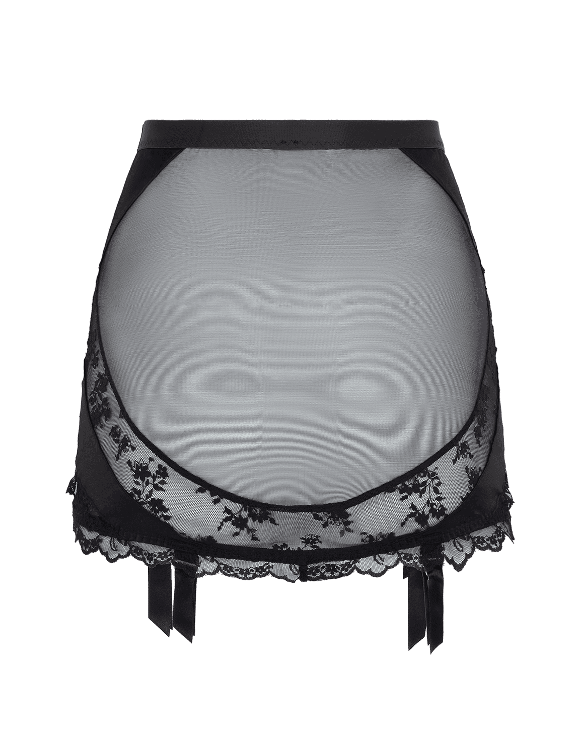 Daphnie Suspender Black | Agent Provocateur
