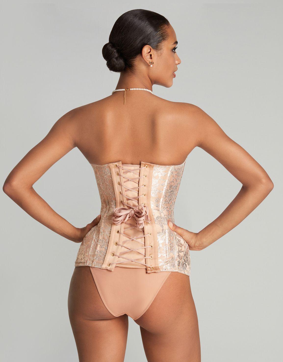 Goldie Corset Gold | Agent Provocateur