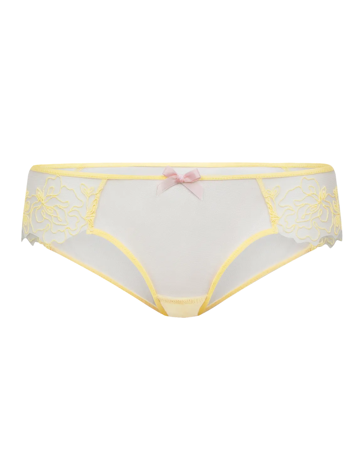 Juni Brief Yellow/Pink | Agent Provocateur
