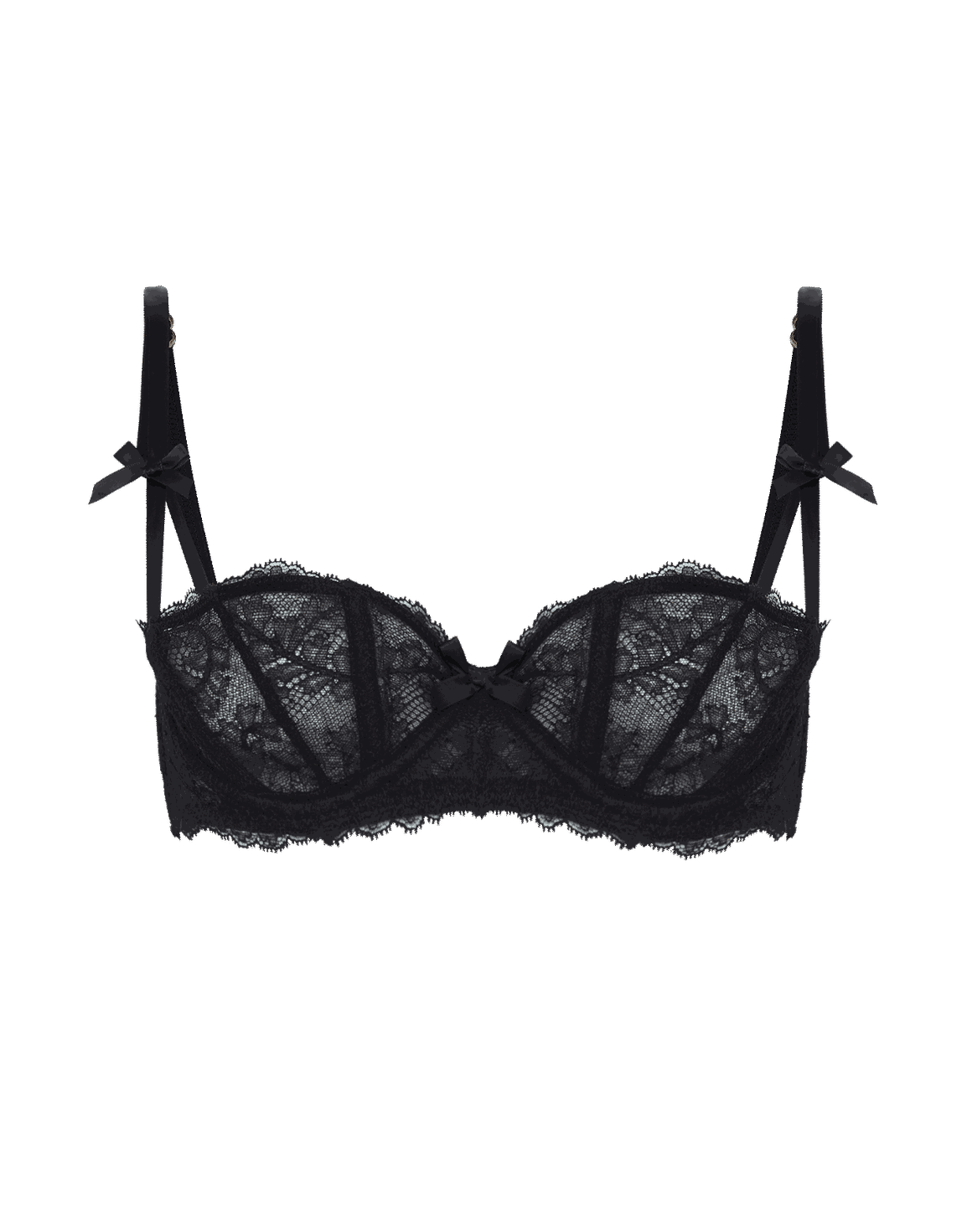 Love Balconette Underwired Bra Black | Agent Provocateur