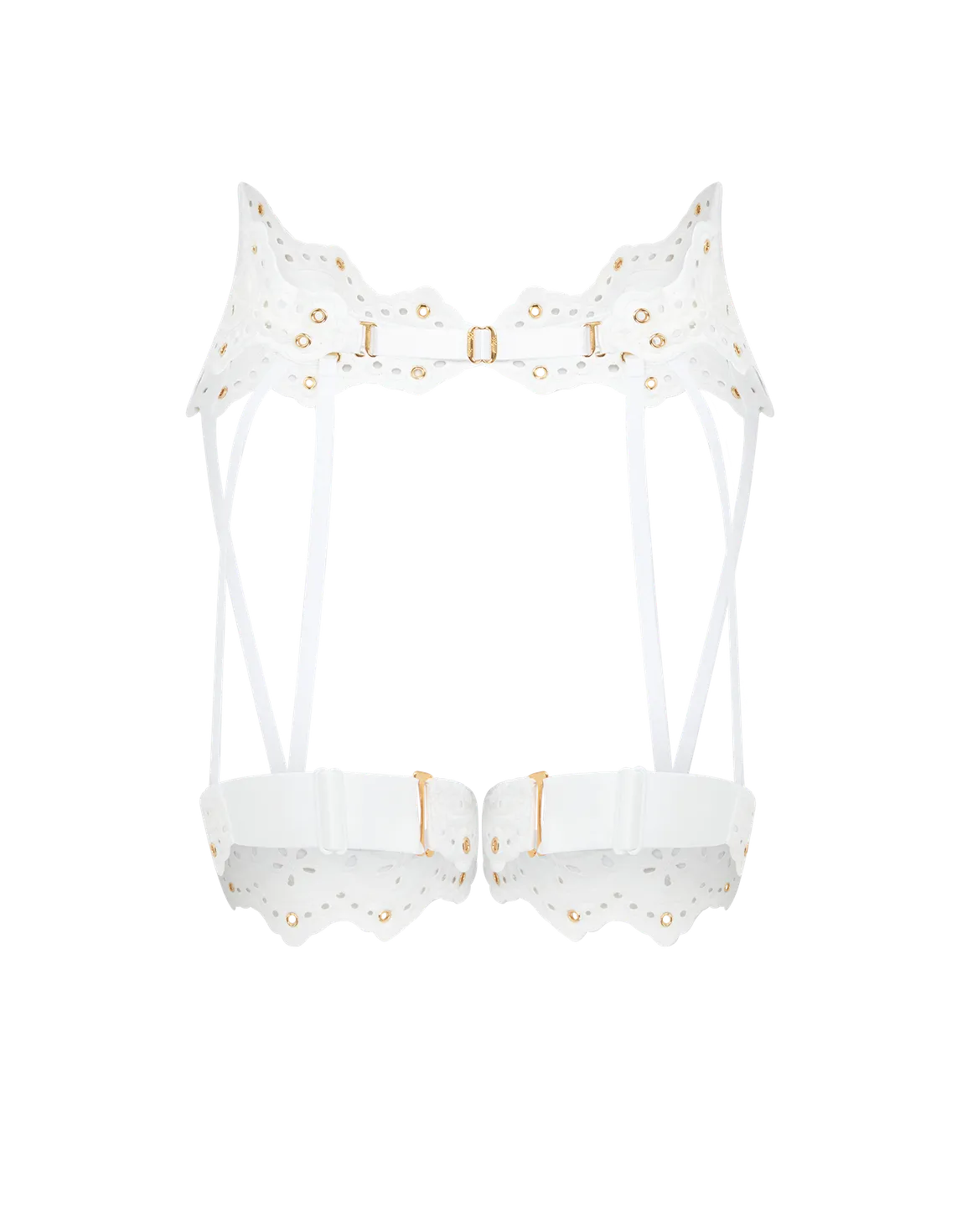 Nicoletti Suspender White | Agent Provocateur