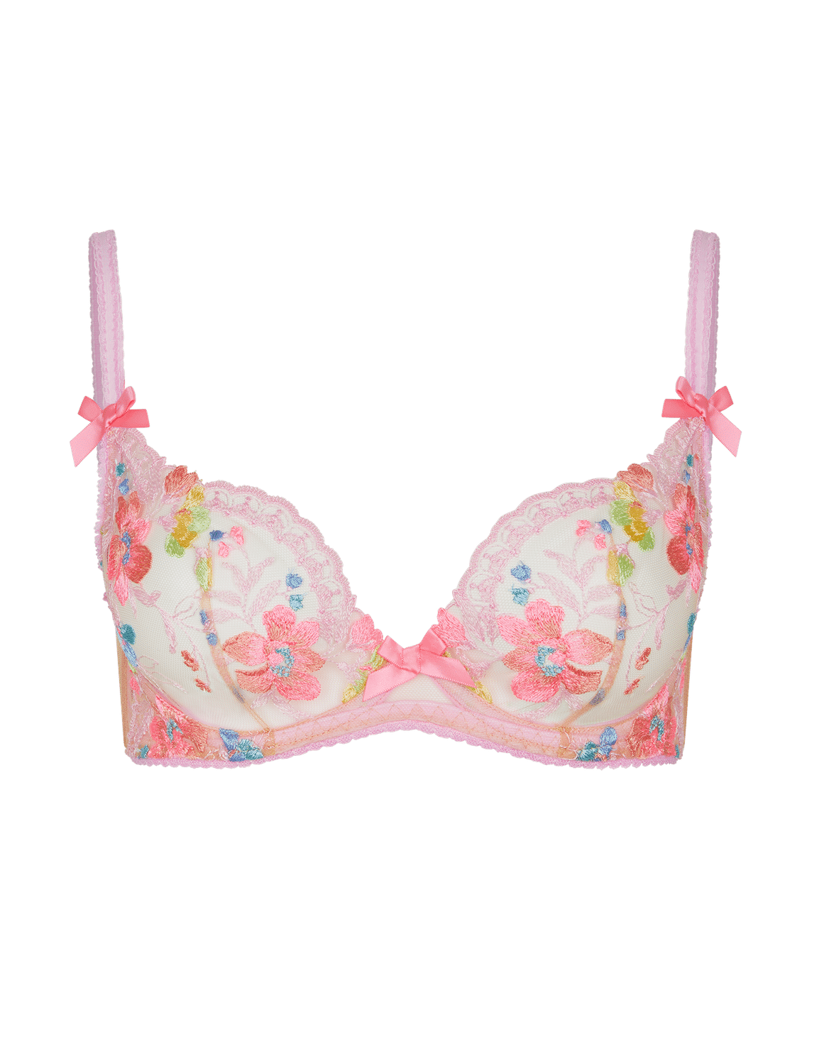 Rixie Plunge Underwired Bra Multicolour | Agent Provocateur