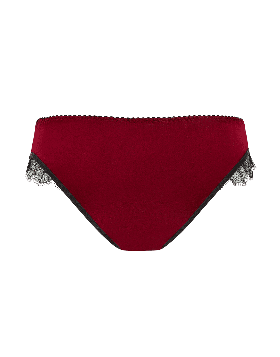 Sammi Full Brief Burgundy/Black | Agent Provocateur