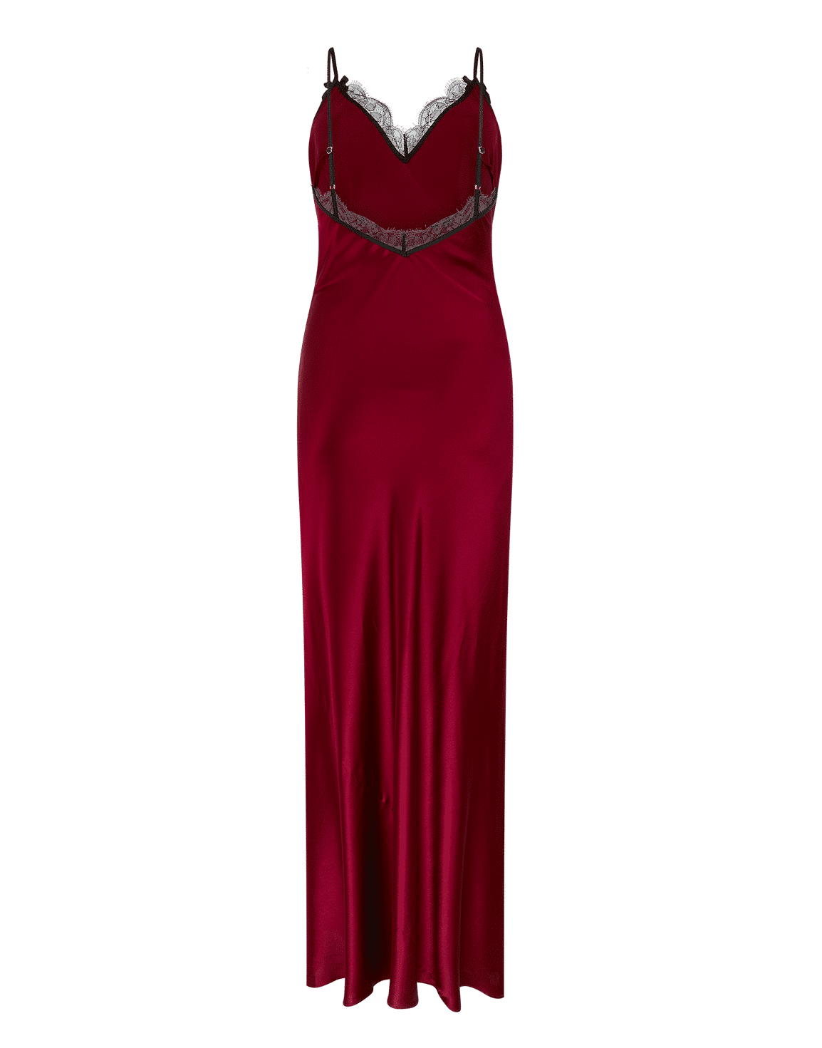 Sammi Long Slip Burgundy/Black | Agent Provocateur