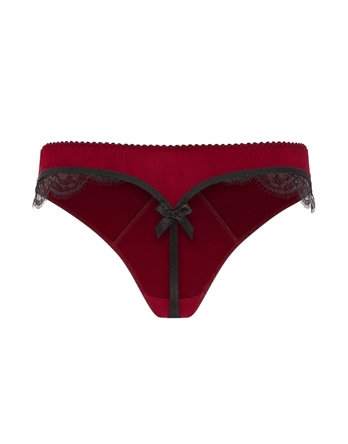 Sammi Thong Burgundy/Black | Agent Provocateur