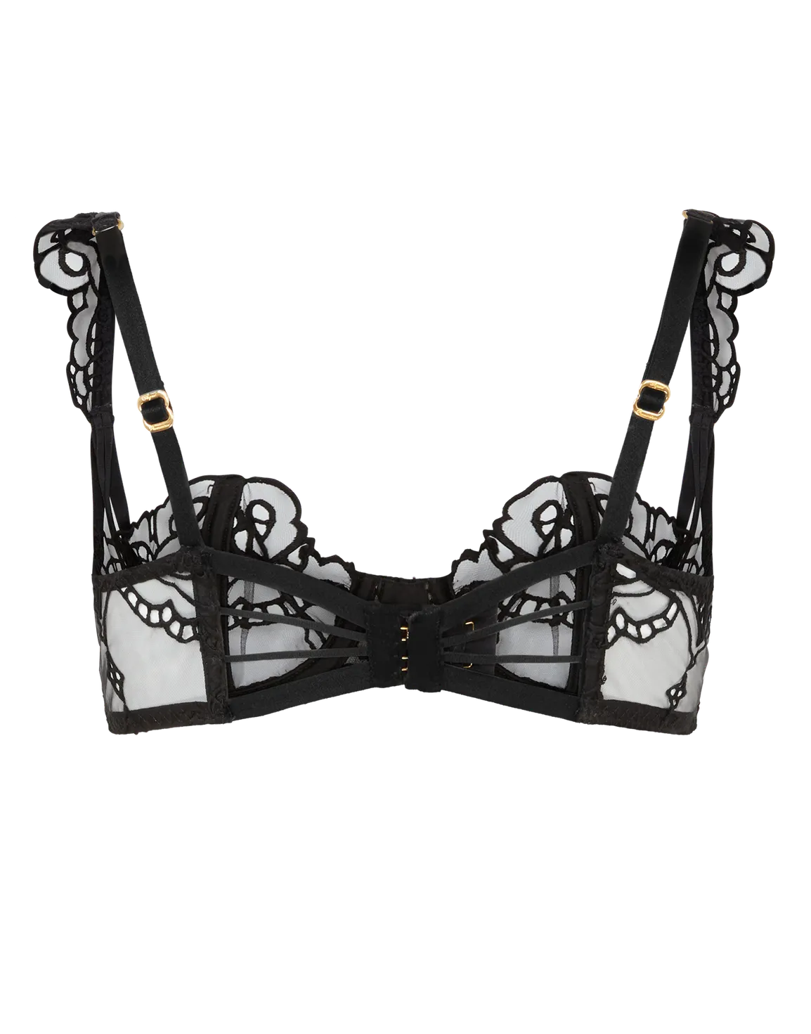 Seren Balconette Underwired Bra Black | Agent Provocateur