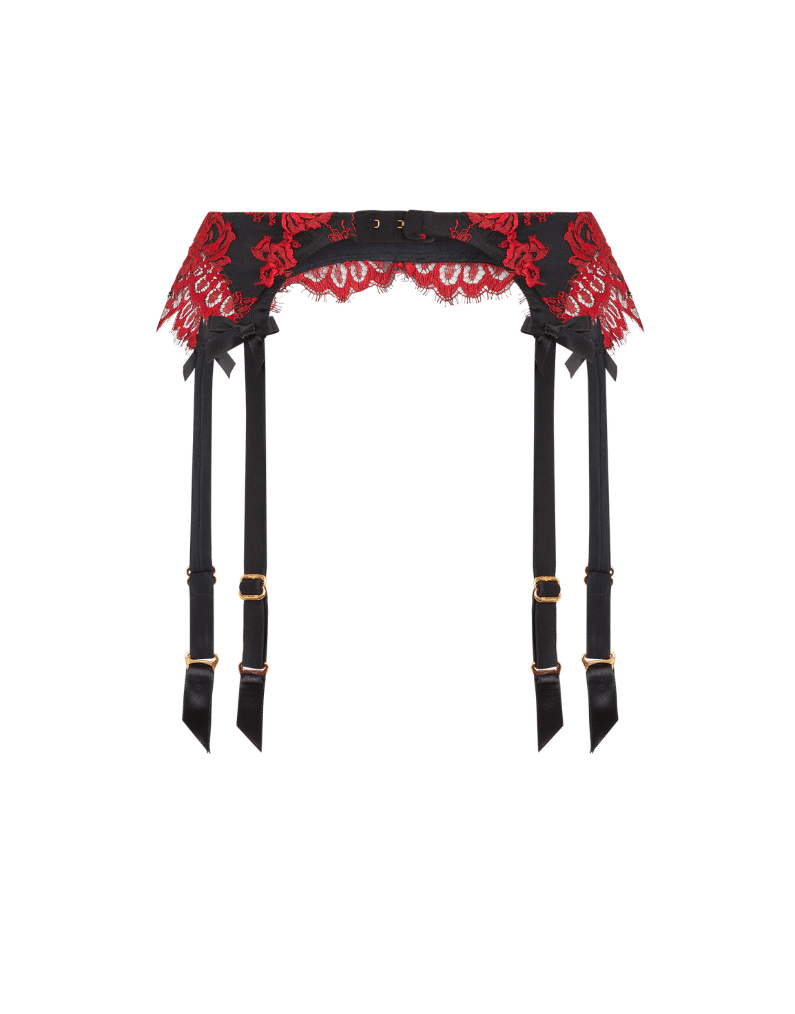 Solanna Suspender Red/Black | Agent Provocateur