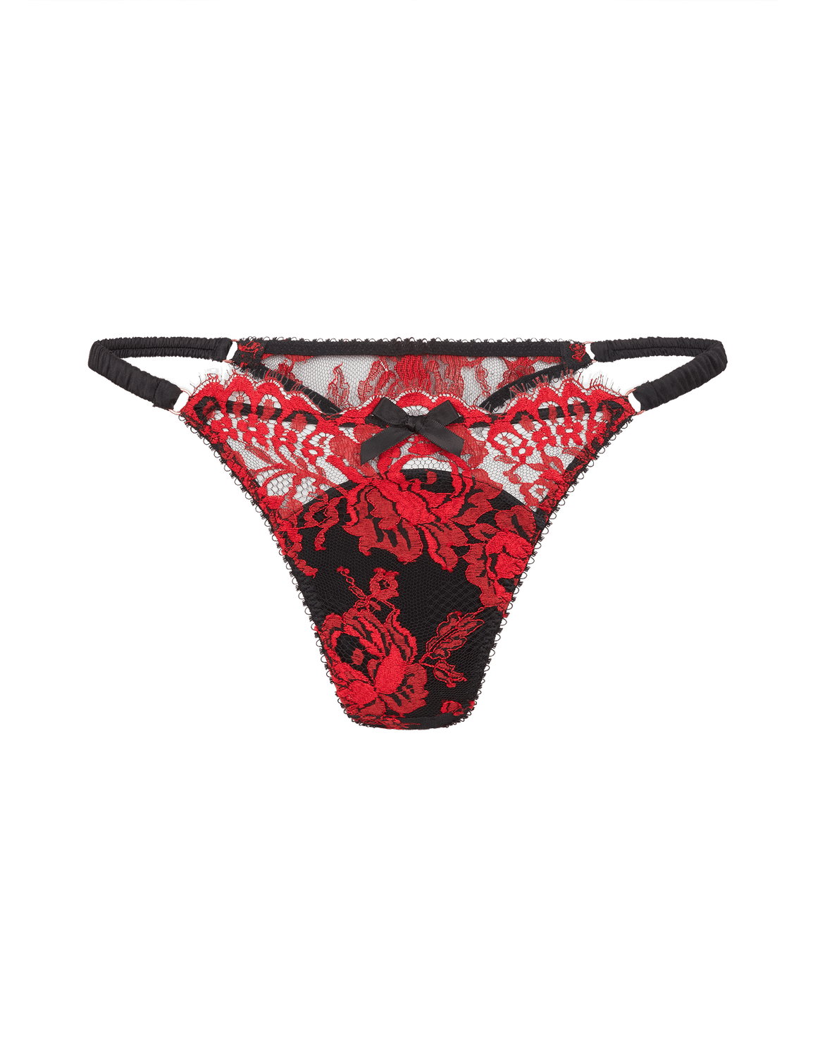 Solanna Thong Red/Black | Agent Provocateur