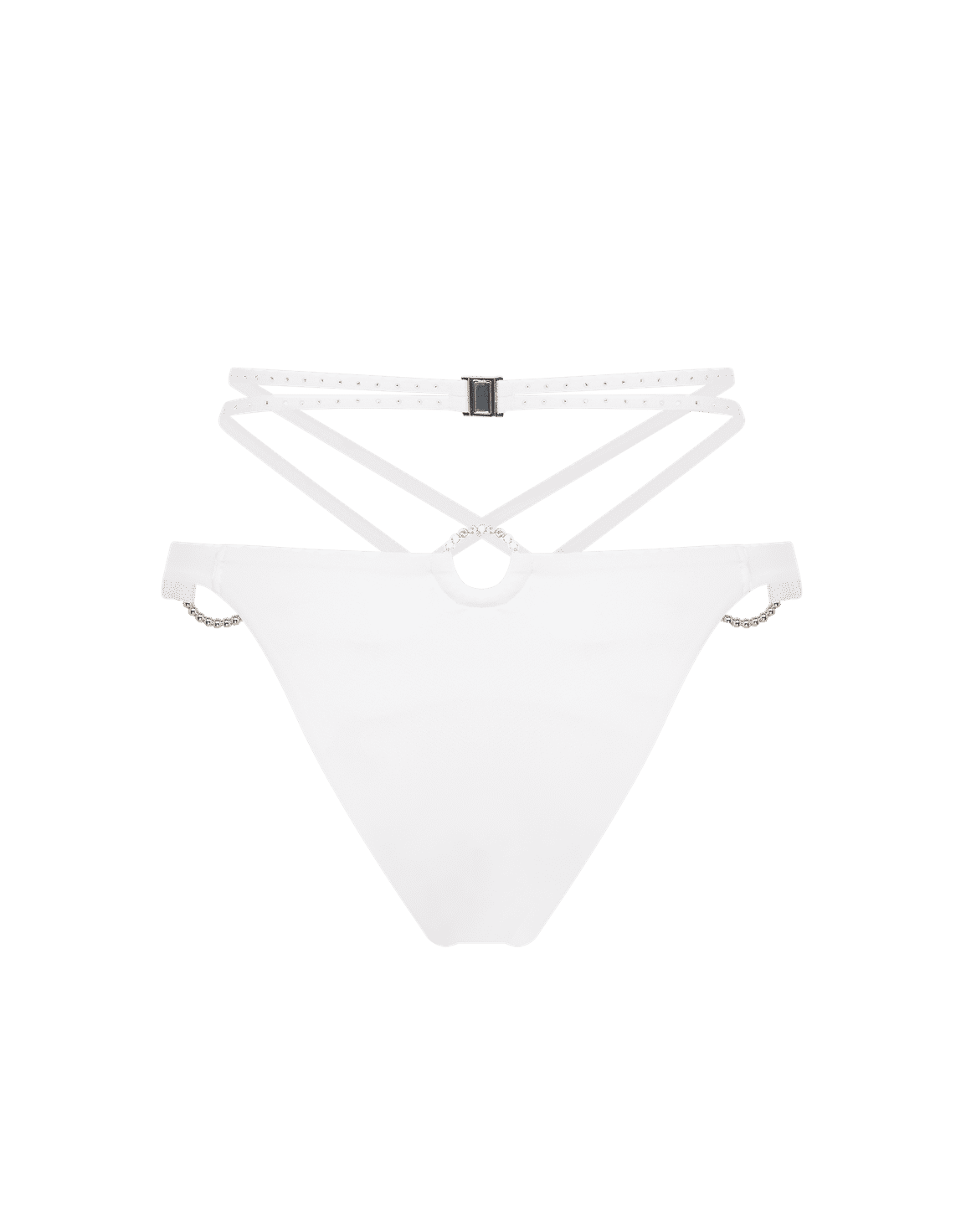 Tenesee Bikini Bottom White/Ab | Agent Provocateur