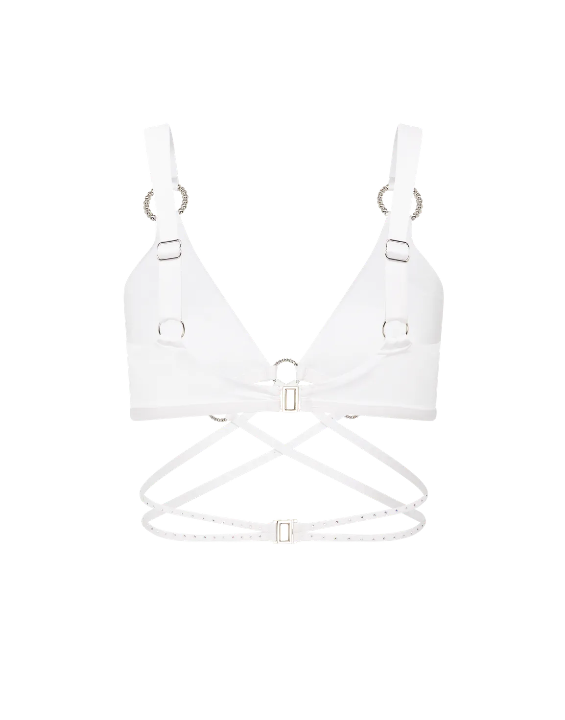 Tenesee Bikini Top White/Ab | Agent Provocateur