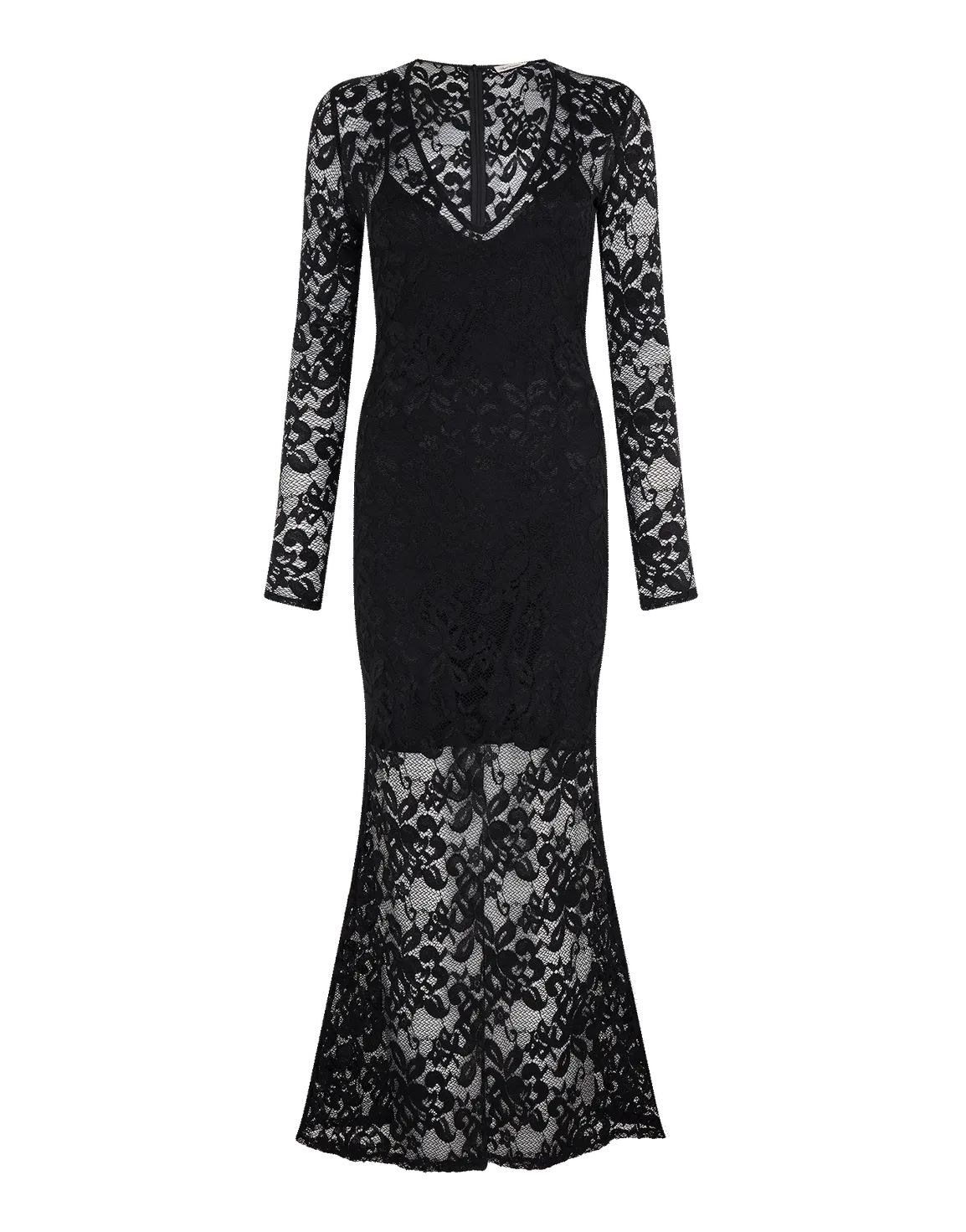 Cindee Maxi Dress Black | Agent Provocateur