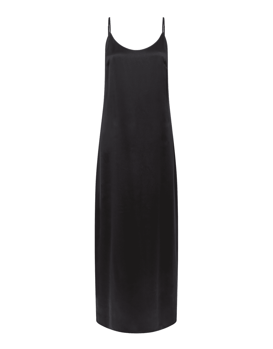 Cecily Long Slip Dress Black | Agent Provocateur