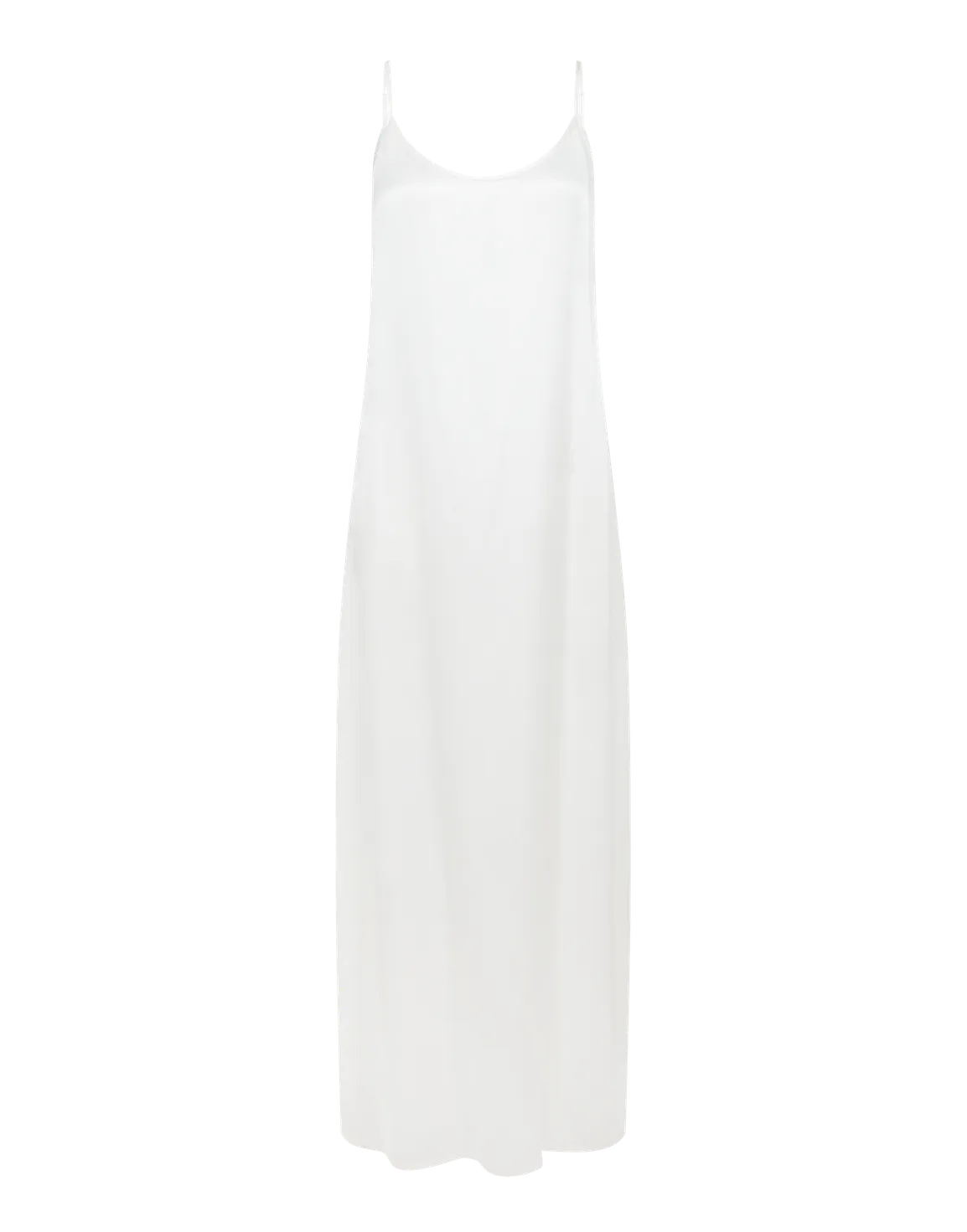 Cecily Long Slip Dress Ivory/Ivory | Agent Provocateur