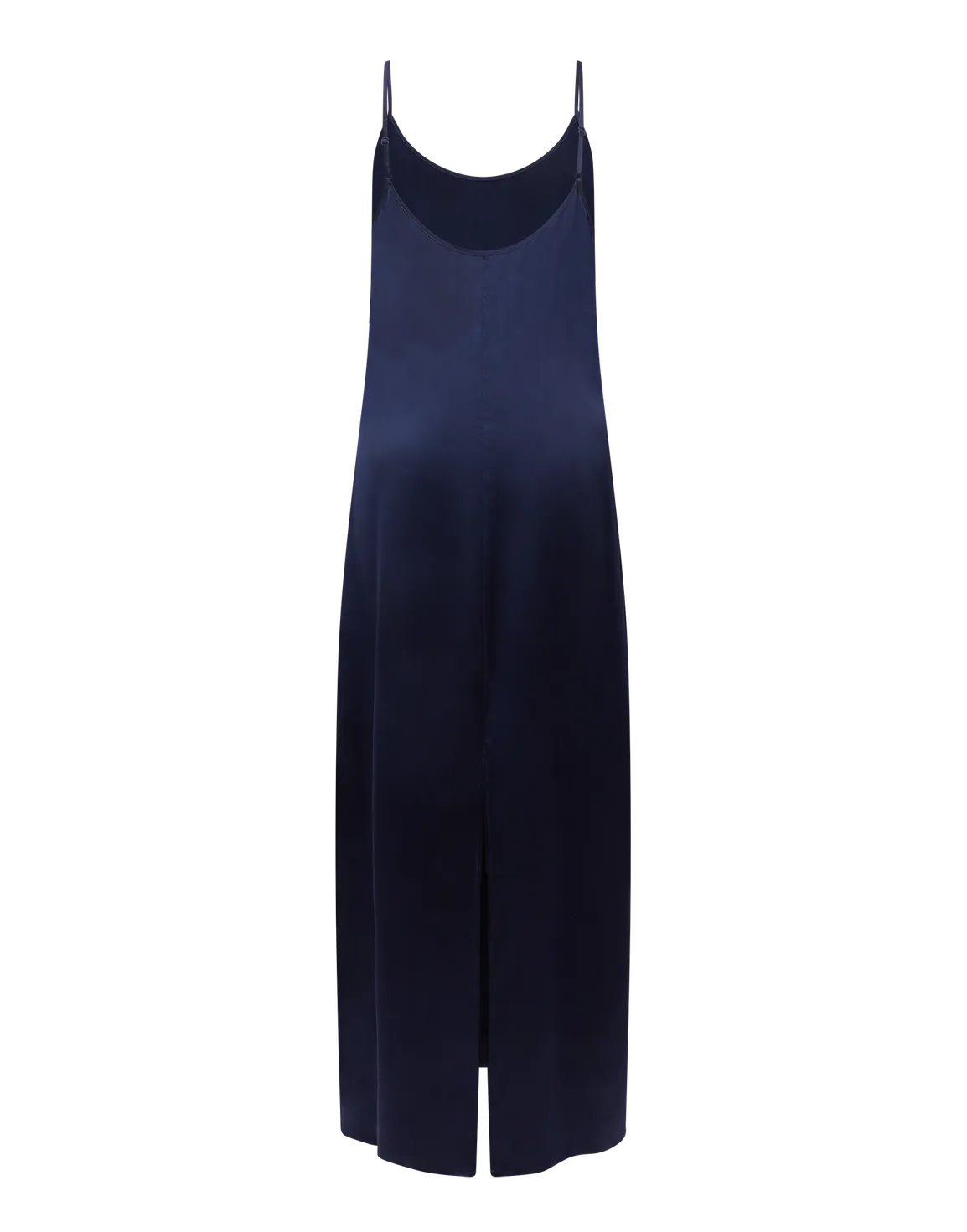 Cecily Long Slip Dress Navy/Navy | Agent Provocateur