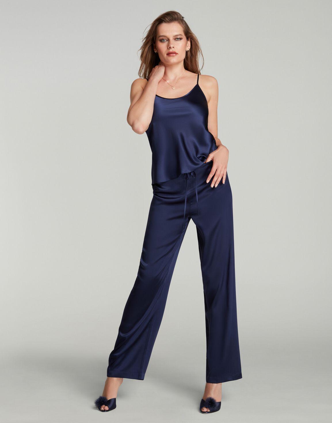 Cecily Camisole Top Navy/Navy | Agent Provocateur