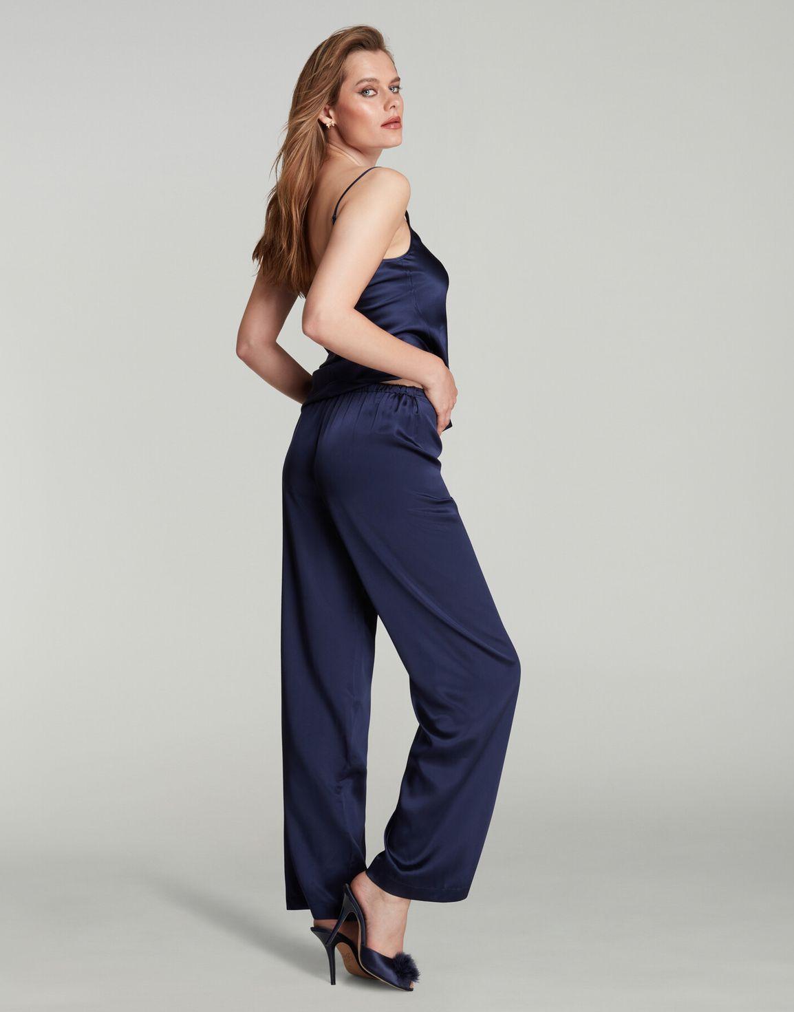 Cecily Camisole Top Navy/Navy | Agent Provocateur