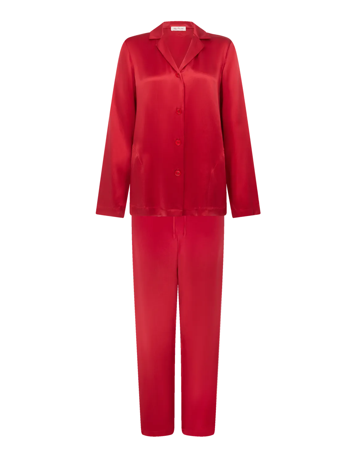 Cecily Pyjama Set Red/Red | Agent Provocateur