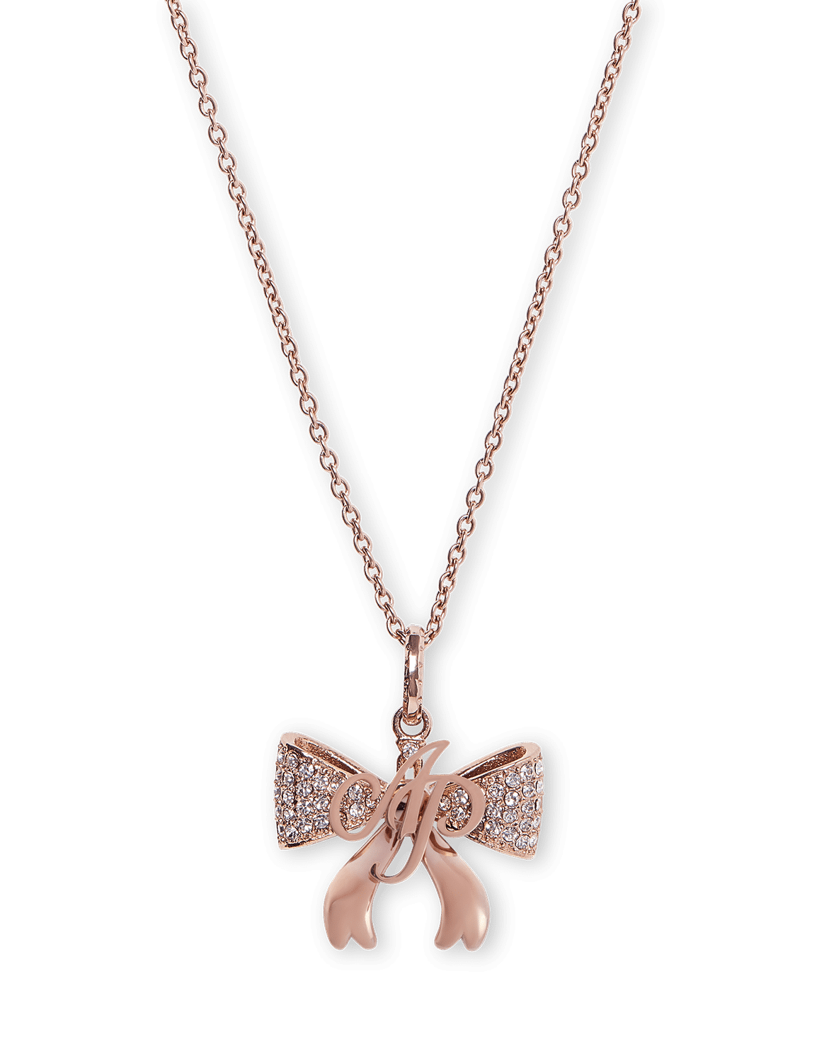 Brietta Necklace Rose Gold/Crystal | Agent Provocateur