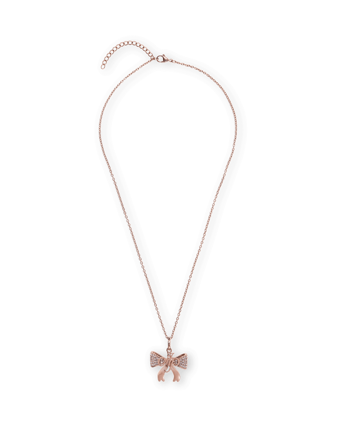 Brietta Necklace Rose Gold/Crystal | Agent Provocateur