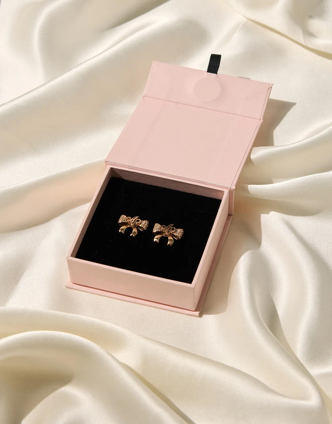 Brietta Earrings Rose Gold/Crystal | Agent Provocateur