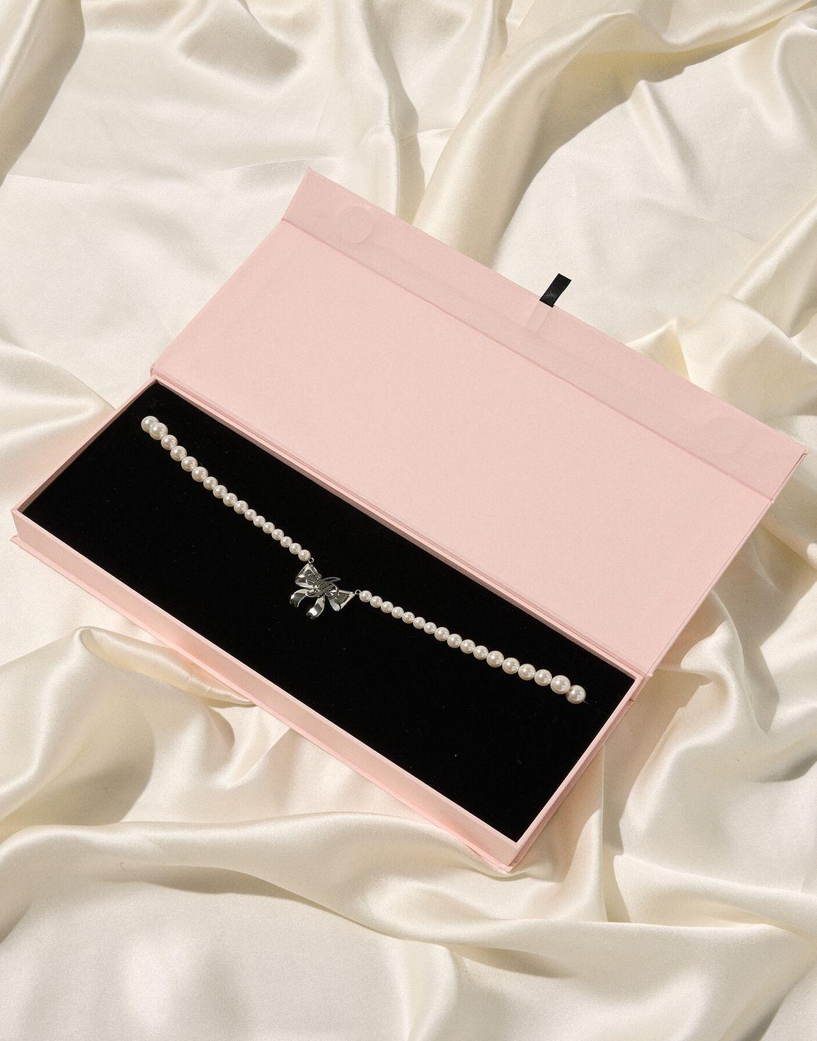 Beki Necklace Silver/Pearl | Agent Provocateur