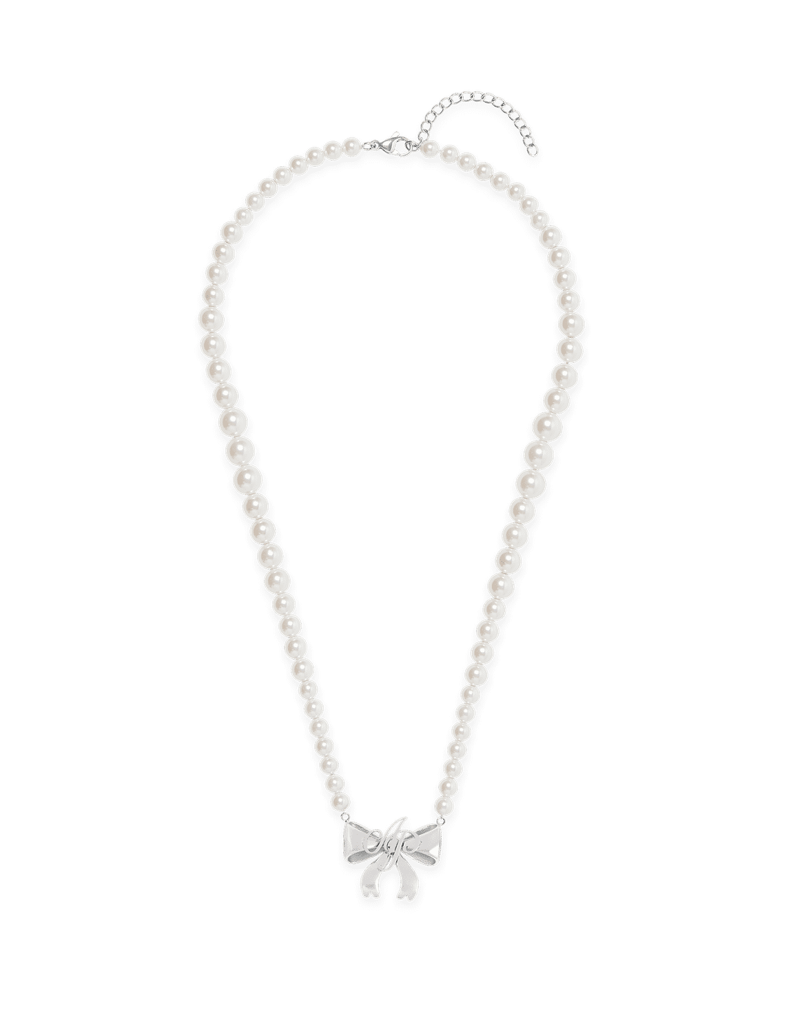 Beki Necklace Silver/Pearl | Agent Provocateur
