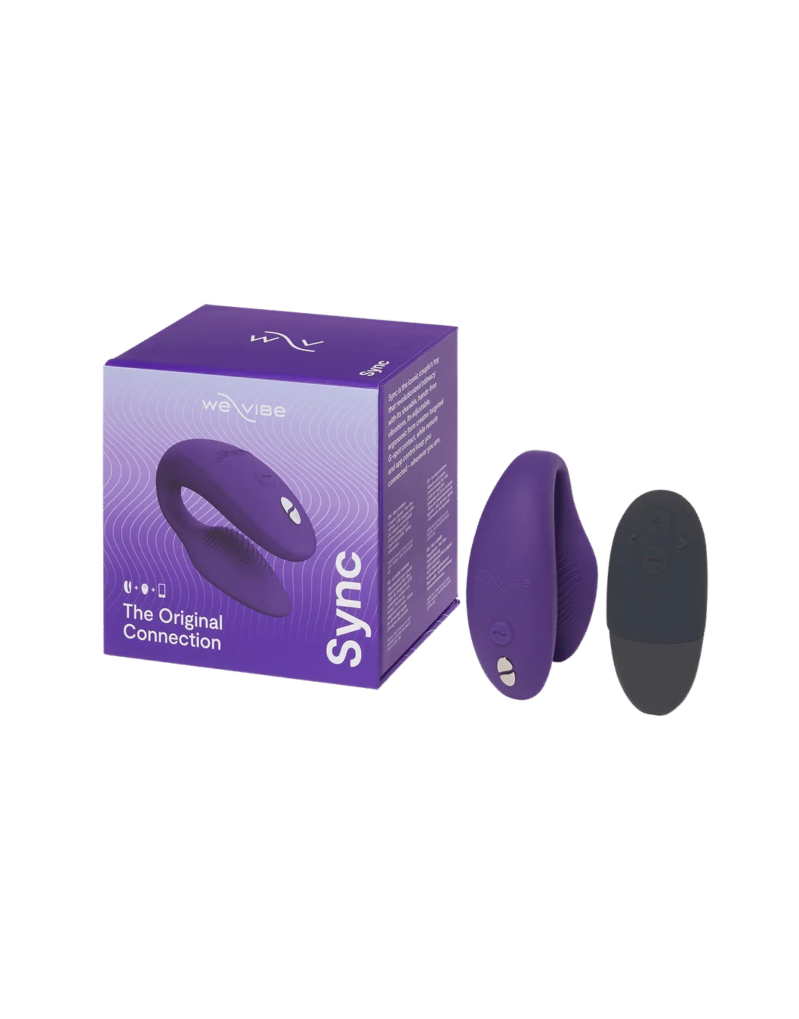 We-Vibe Sync 2 Vibrator Purple/Purple | Agent Provocateur