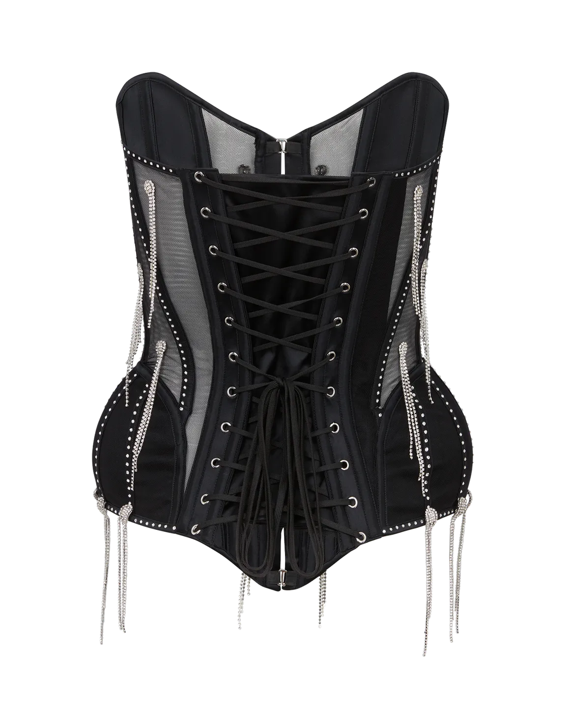 Crystalina Corset  Black | Agent Provocateur