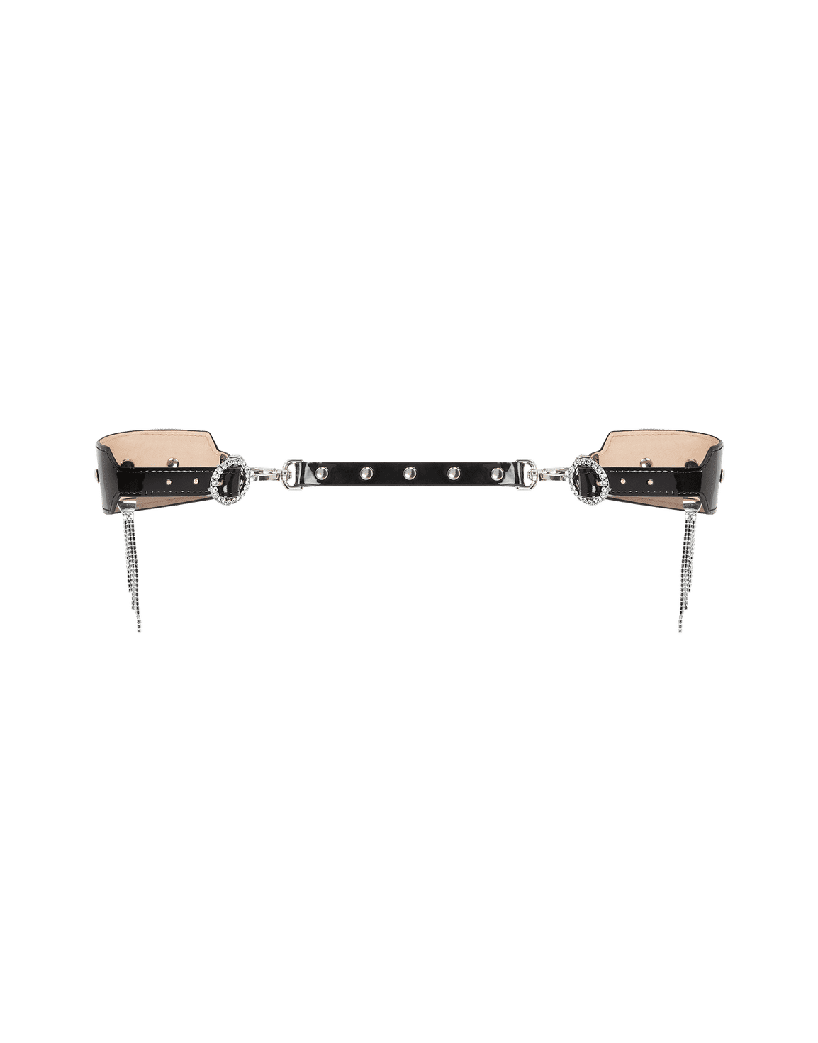 Crystalina Cuffs Black | Agent Provocateur
