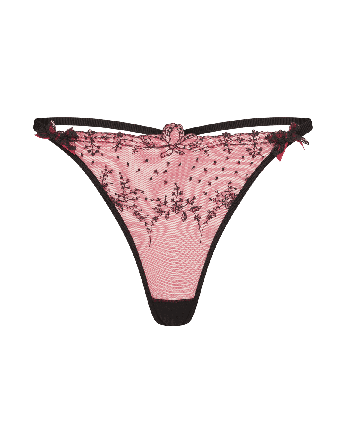 Graice Thong Black/Pink | Agent Provocateur
