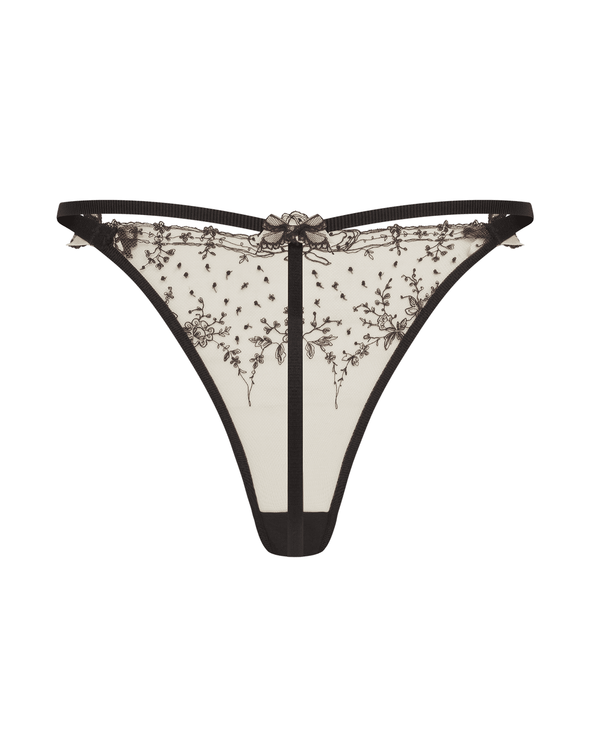 Graice Thong Black/Sand | Agent Provocateur