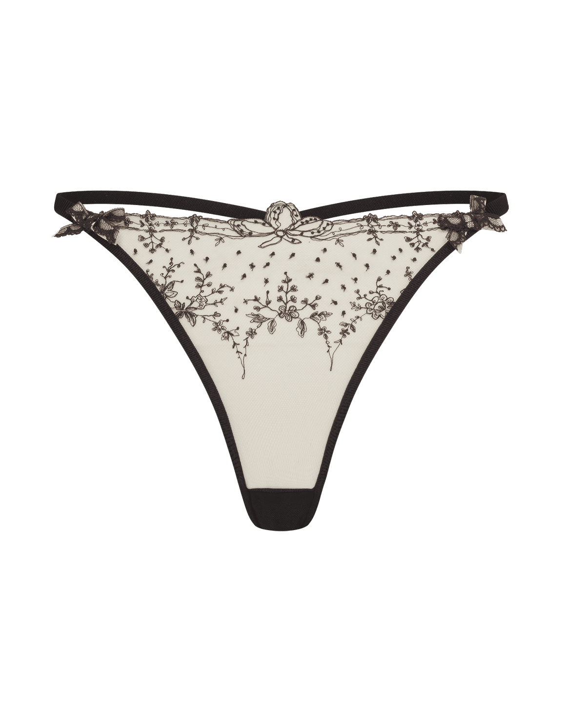 Graice Thong Black/Sand | Agent Provocateur