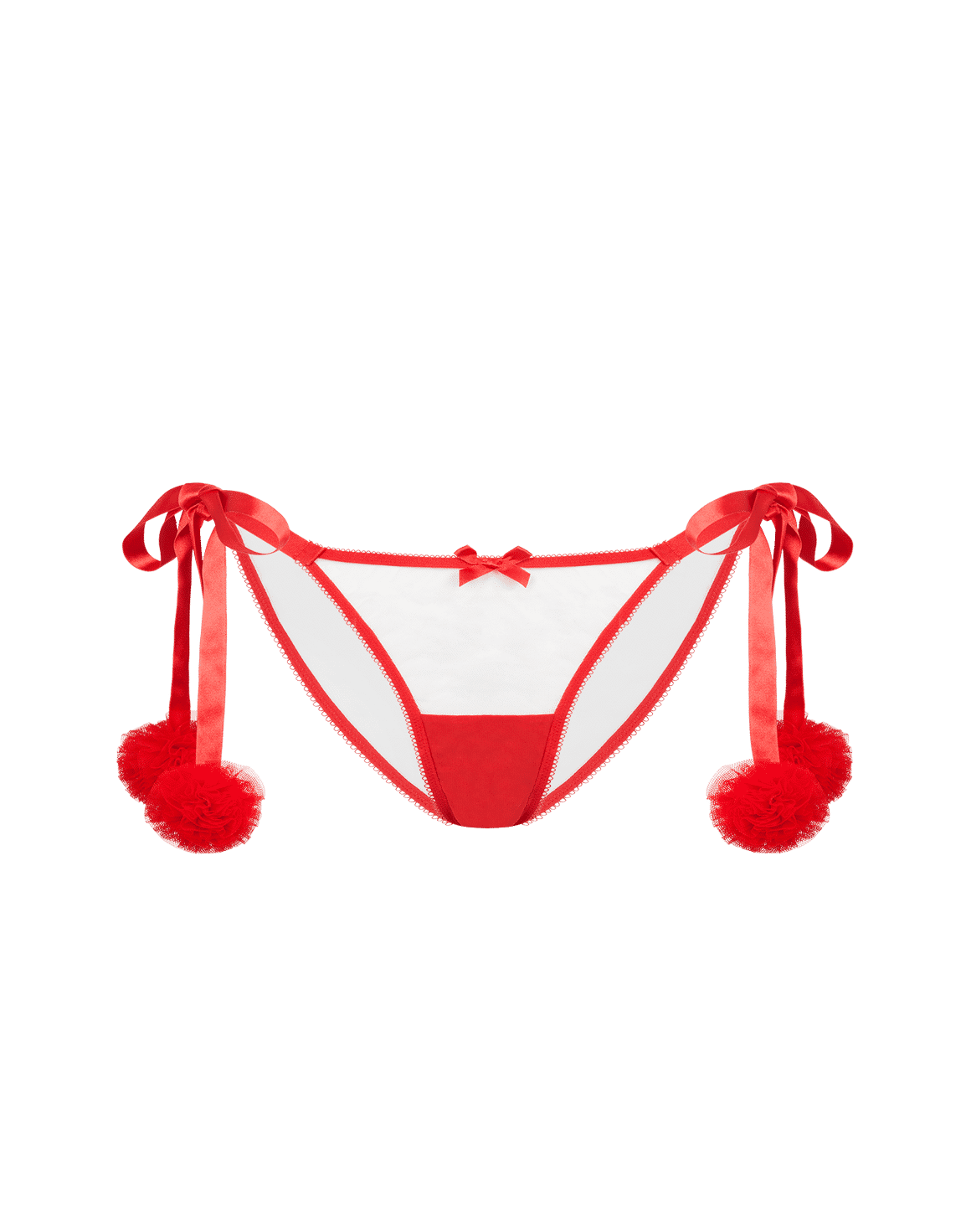 Hotpants Tie Side Brief Lilac/Lime | Agent Provocateur