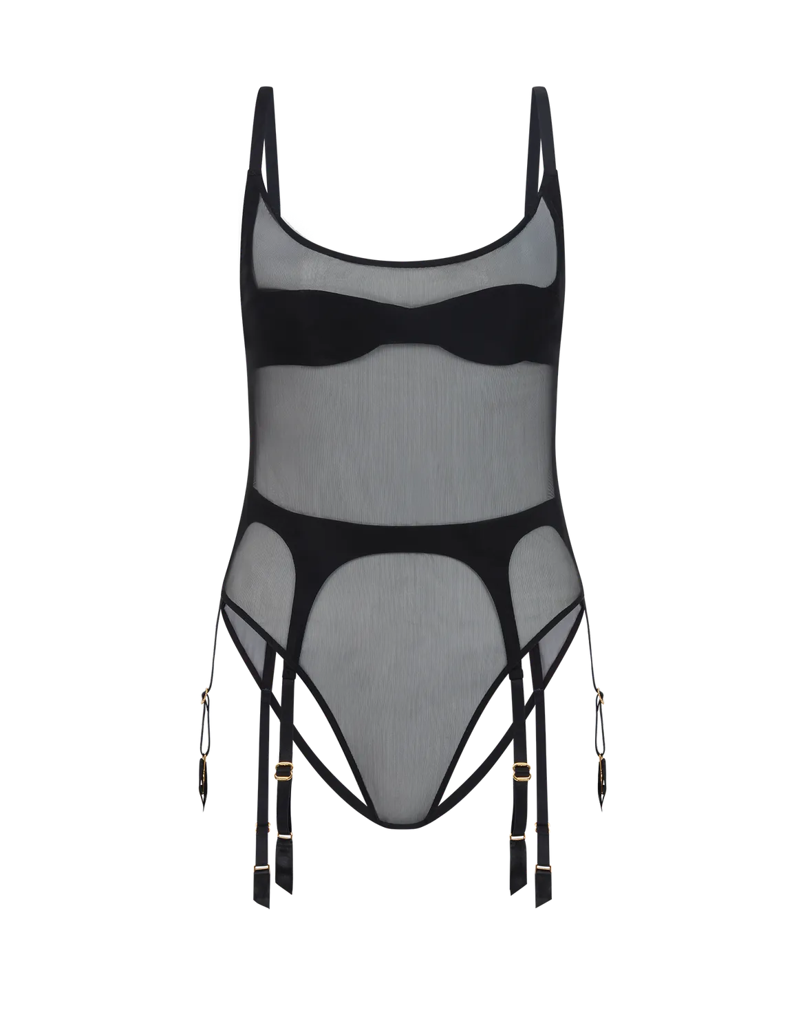 Jessah Bodysuit Black | Agent Provocateur