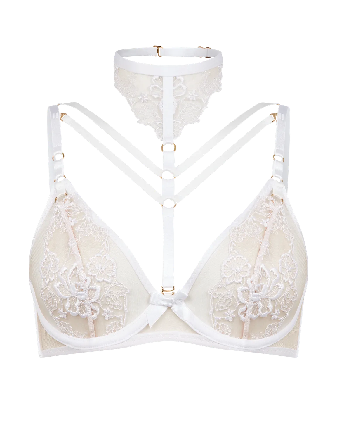 Melanie Plunge Underwired Bra  | Agent Provocateur