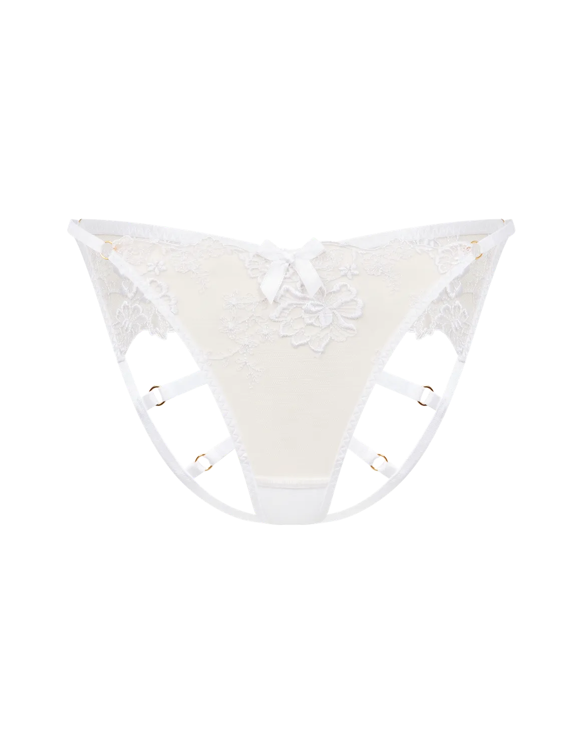 Melanie Brief  White/Sand | Agent Provocateur