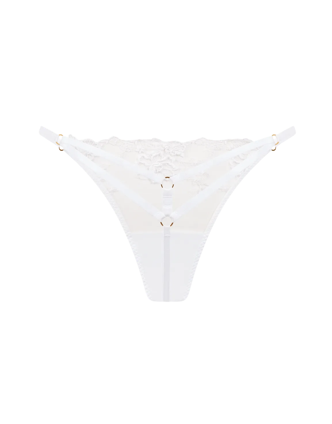 Melanie Thong White/Sand | Agent Provocateur