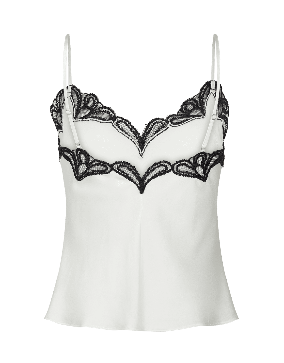 Nelle Cami Ivory/Black | Agent Provocateur