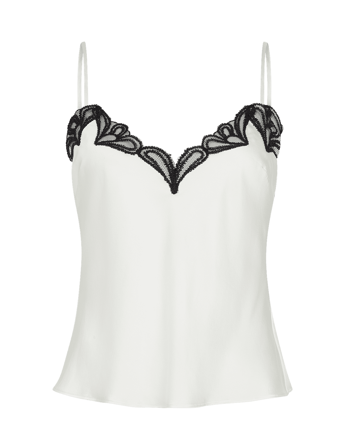 Nelle Cami Ivory/Black | Agent Provocateur