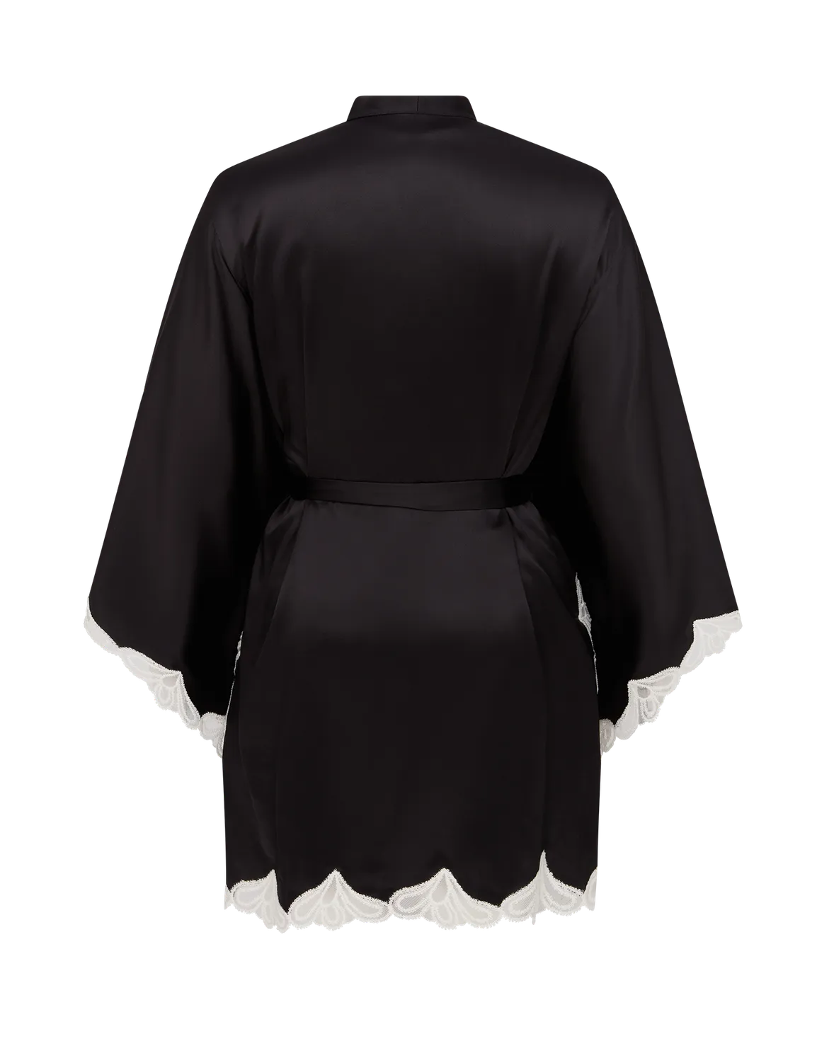 Nelle Kimono Black/Ivory | Agent Provocateur