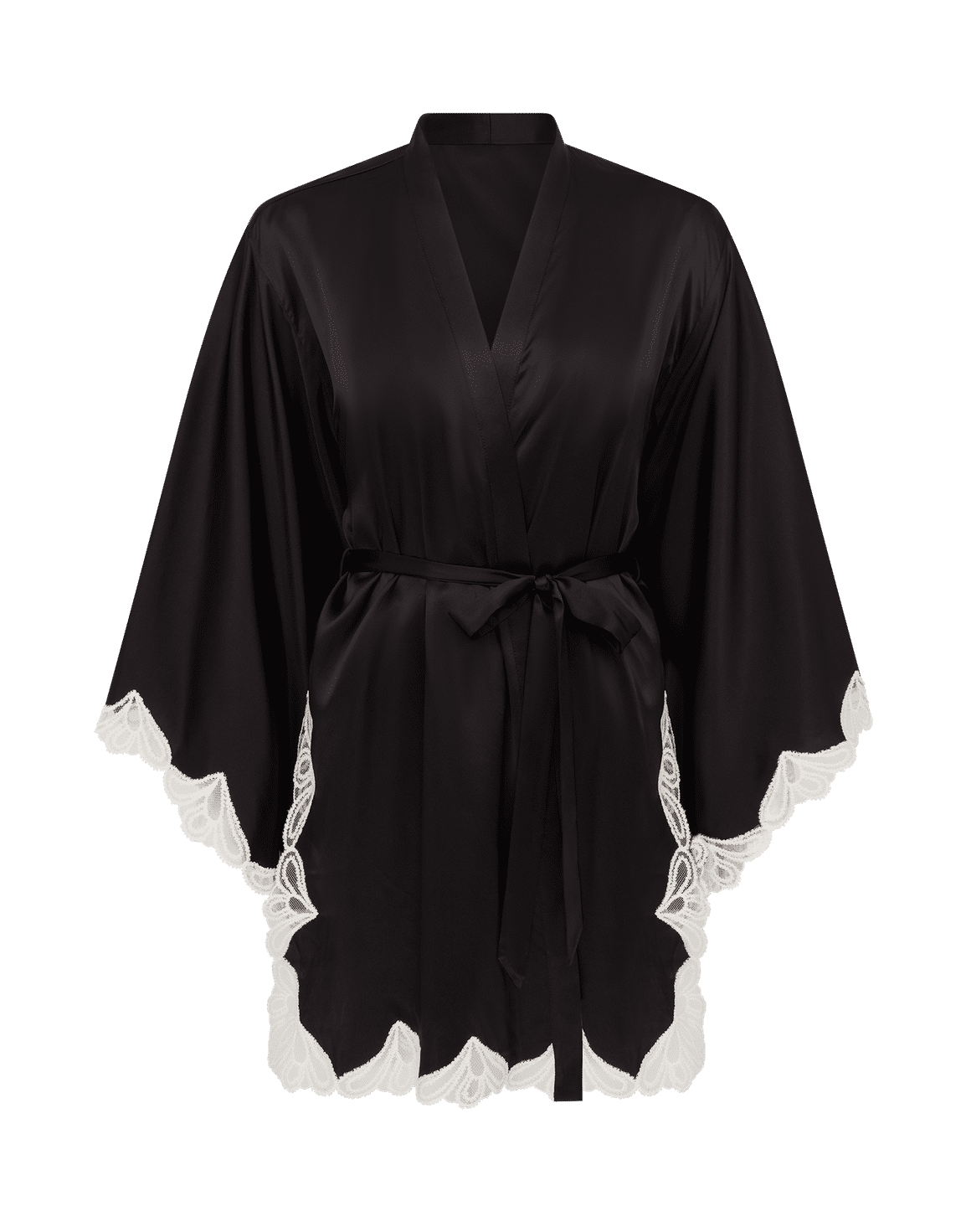 Nelle Kimono Black/Ivory | Agent Provocateur