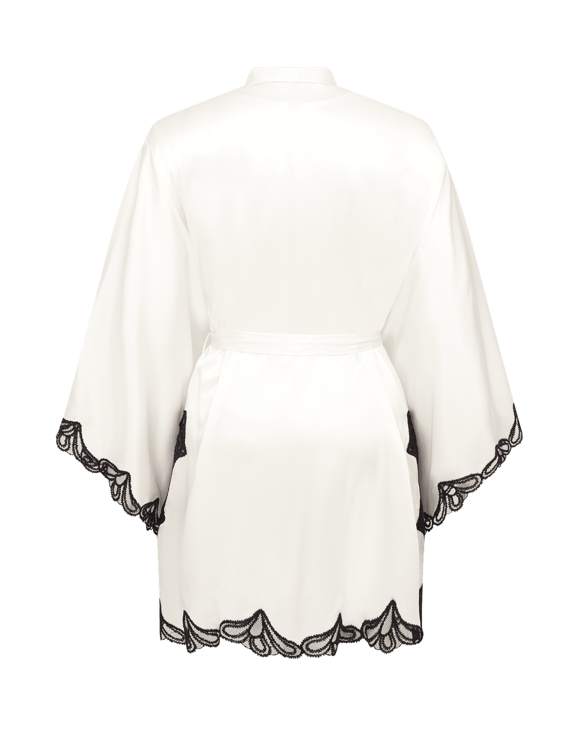 Nelle Kimono Ivory/Black | Agent Provocateur
