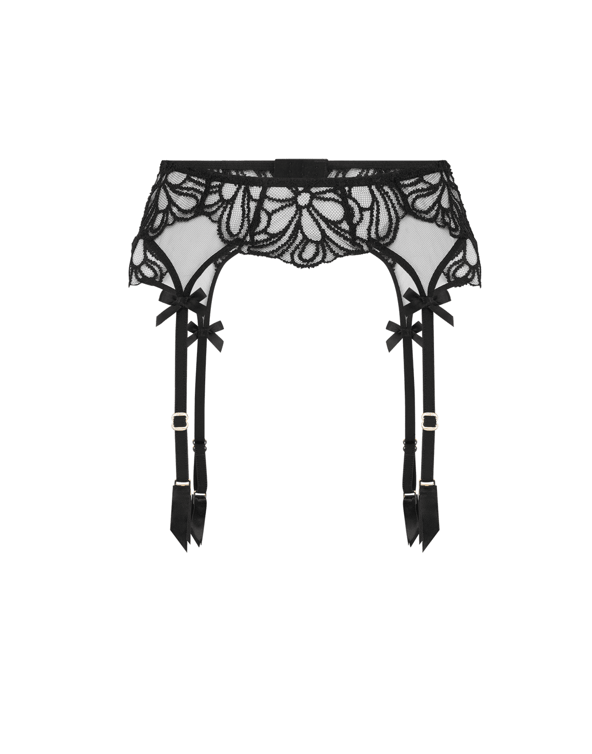 Nelle Suspender Black | Agent Provocateur
