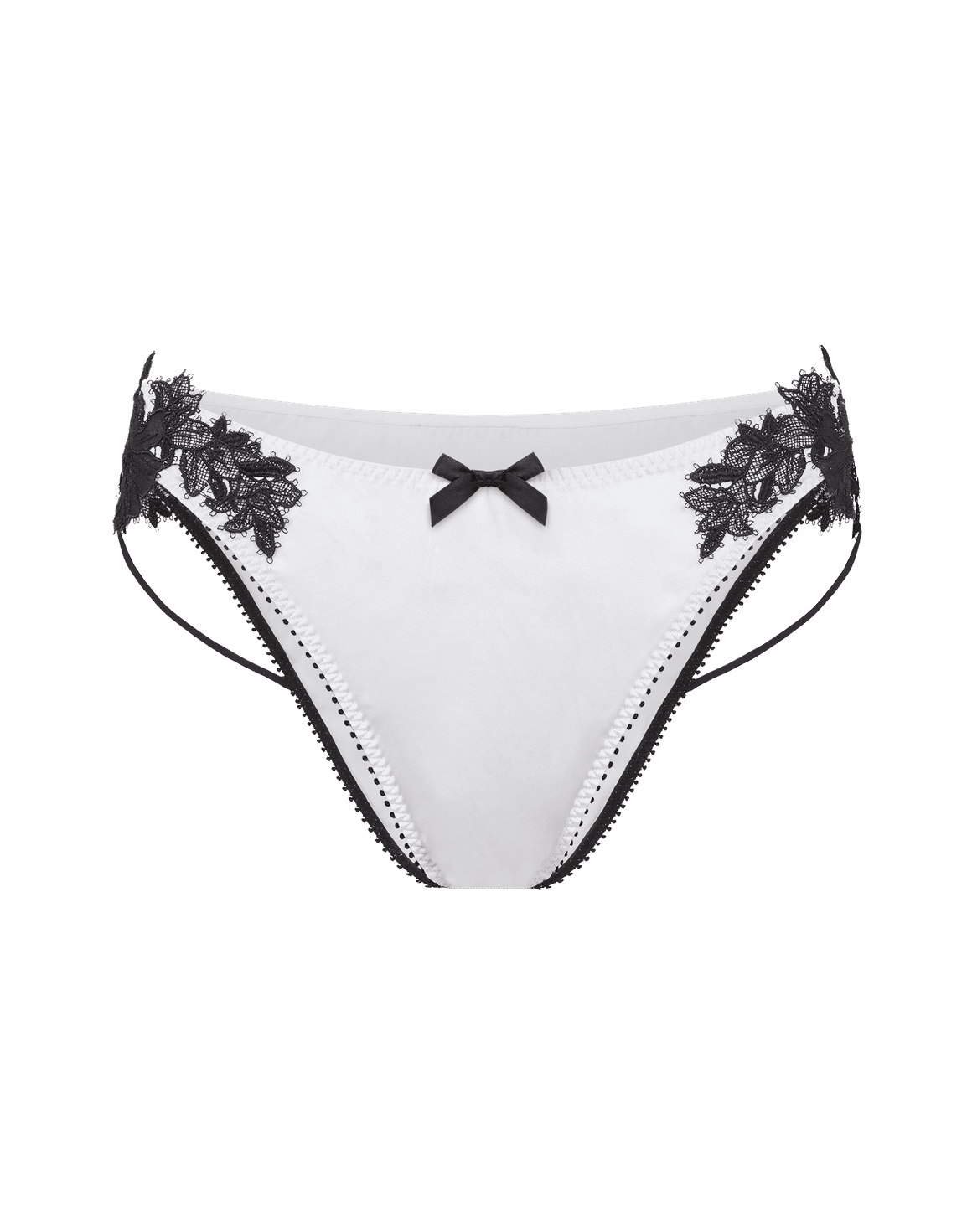 Penelopi Full Brief  Ivory/Black | Agent Provocateur