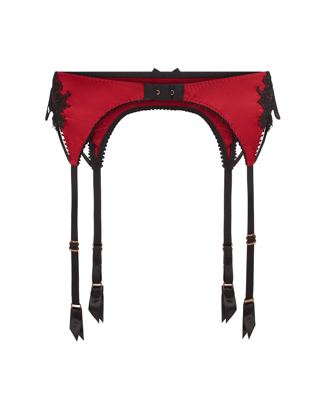 Penelopi Suspender Red/Black | Agent Provocateur