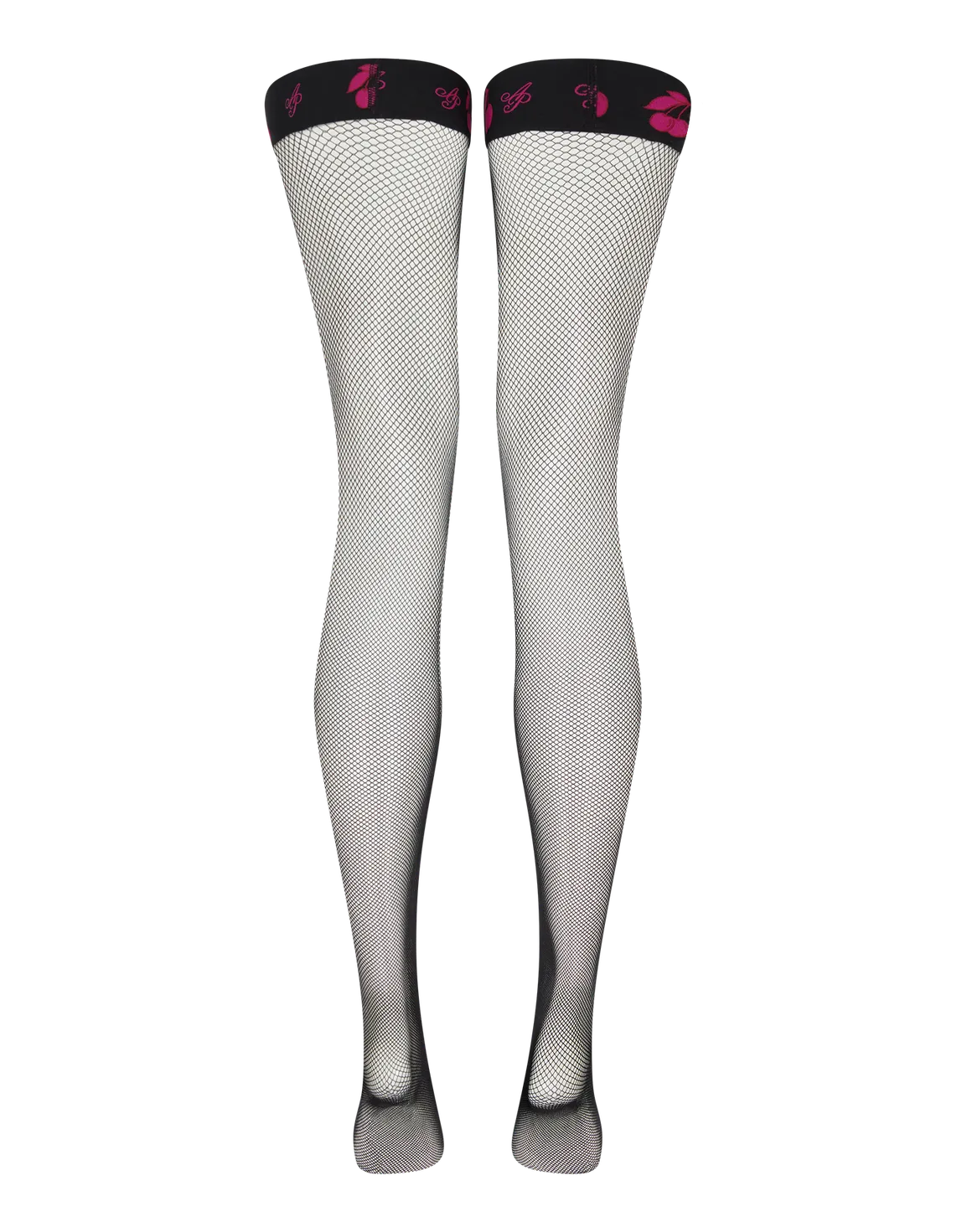Perri Hold Ups Black/Fuchsia | Agent Provocateur