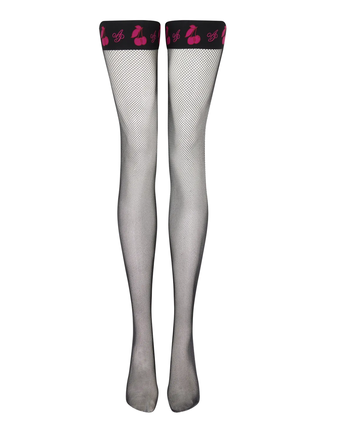 Perri Hold Ups Black/Fuchsia | Agent Provocateur